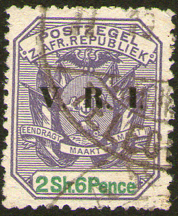 Transvaal VRI 2s6d