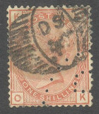 William Dawson & Sons 1st Precancel on 1s plate 14