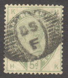 William Dawson & Sons 1st Precancel on 5d