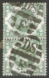 William Dawson & Sons 1890 Precancel on 2 x 1s